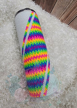 Load image into Gallery viewer, 30oz Neon Glass Rhinestone Tumber