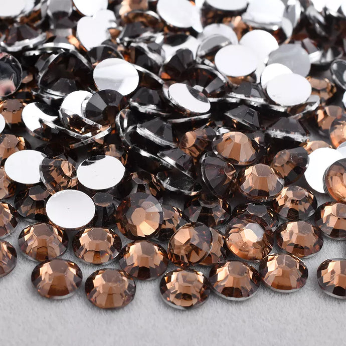 Coffee Resin Rhinestones