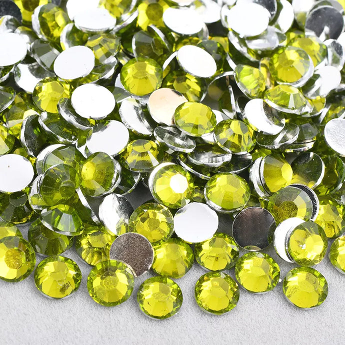 Olive Resin Rhinestones
