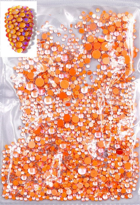 Orange Mermaid Tears 1440 pcs SS3-SS20