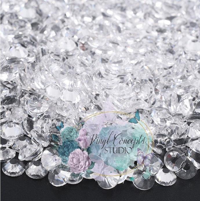 Transparent Glass flatback Rhinestones