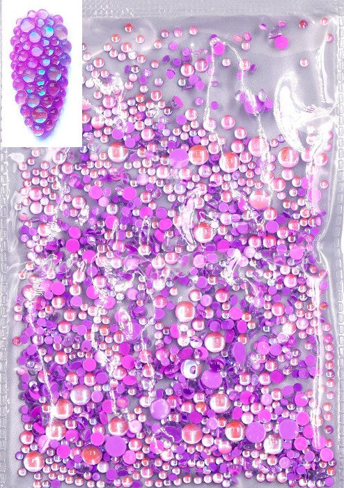 Purple Mermaid Tears 1440 pcs SS3-SS20